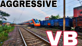 Aggressive mode ON 20829 Durg Visakhapatnam Vande Bharat Express