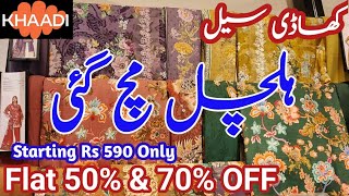 Khaadi || khaadi Sale 70% \u0026 50% OFF