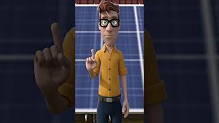 How Solar Panel Work (3D Animation) #business #shorts