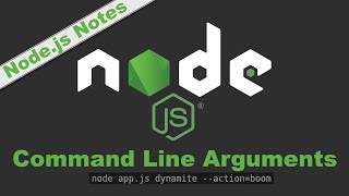 Node.js Notes: Command Line Arguments (interview preparation)