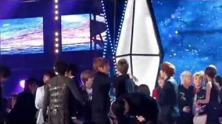 [fancam] 111229 f_x s3sgayo ending (sj focus)