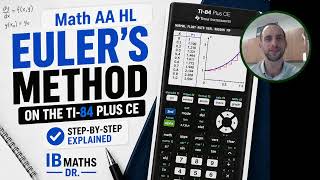 IB Maths AA HL - Euler's Method on TI84