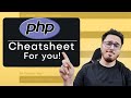 php Cheatsheet 🧾 for Beginners 🔥🔥