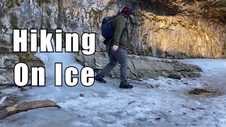 Hiking on Ice : Yaktrax Winter Traction for Shoes