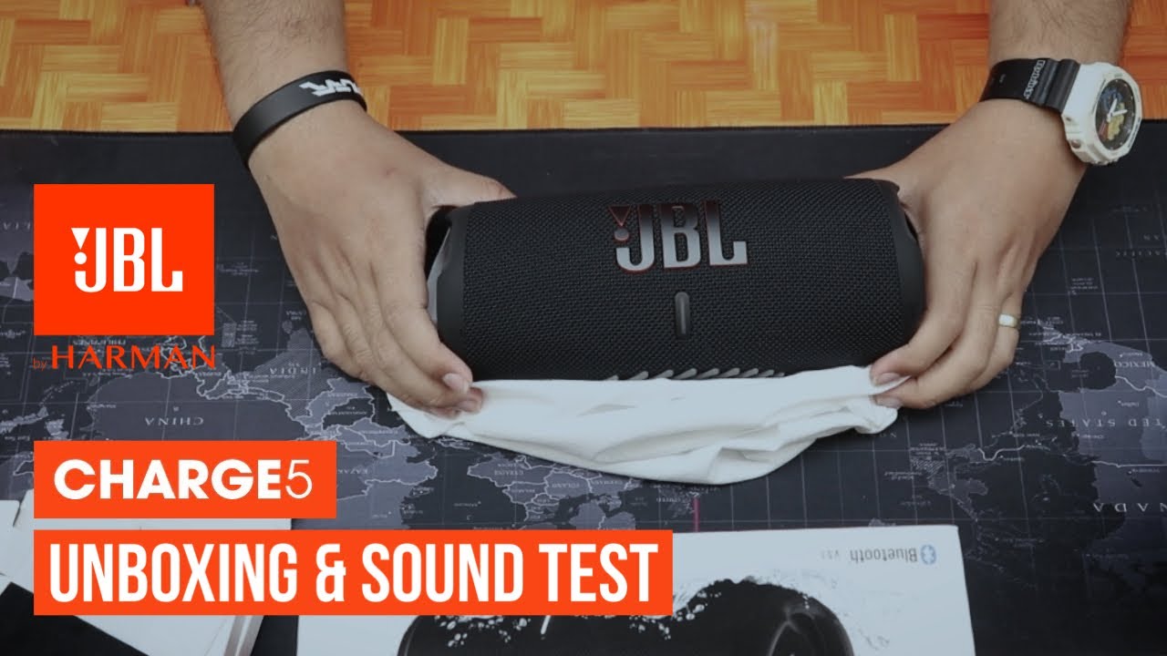 JBL Charge 5 Is Here! | Unboxing | Sound Test - YouTube