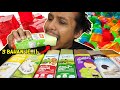 agar-agar kotak 3 bahan je! (mukbang malaysia) GOODDAY KURMA POKKA BANANA MILK HERSYE SOYFRESH