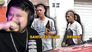 BROMA A SANTA FE KLAN Y REMIK GONZALEZ (TERMINA EN RIÑA)