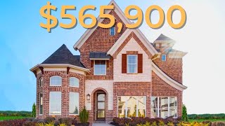 GRAND HOMES Model Home Tour in Prairie Ridge | Living in Dallas Texas: Midlothian, Texas