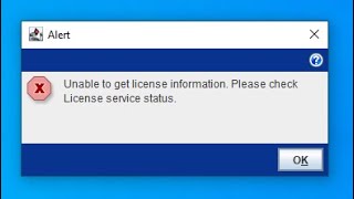 CCT Unable to get license information error and how to fix it