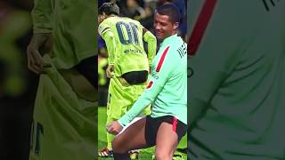 Ronaldo Vs Messi | funny moments competition | try not to laugh 😂🤣💯 #shortsfootball