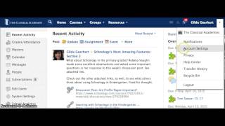 Schoology Change Password