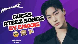 ⁉️ GUESS ATEEZ SONGS BY EMOJIS 🔥| MINKIVERSE GAMES