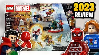 LEGO Marvel Infinity Saga Avengers Advent Calendar (76267) - 2023 Set Review