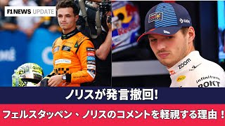 フェルスタッペン、ブラジルGPでの勝利で4度目の世界チャンピオンに近づく!ノリスが発言撤回！フェルスタッペンへの謝罪の背景