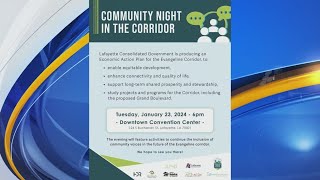 Public invited to attend Community Night in the Corridor