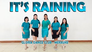 IT'S RAINING // LINE DANCE //Choreo CAECILIA MARIA FATRUAN //GDC MERAUKE PAPUA SELATAN - INA