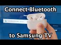 How to Connect Bluetooth Headphones to Samsung Smart TV!