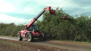 SL4 Manitou version - Pruning machine . Podadora for front loaders. tractors and handlers