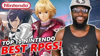 TOP 10 BEST Nintendo RPGS ! (NES - Nintendo Switch)