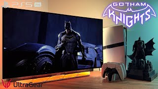 GOTHAM KNIGHTS PS5 Pro Gameplay | LG 32GS95UE-B UltraGear OLED 4K 240Hz Gaming Monitor ​⁠