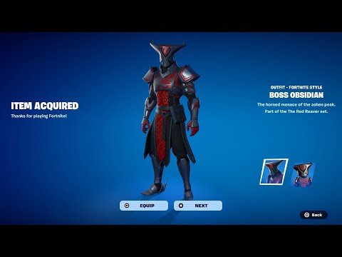 How to Get the Boss Obsidian Skin in Fortnite