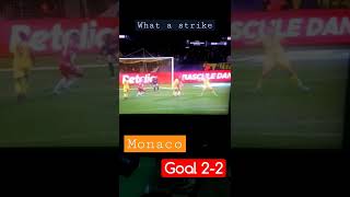 Monaca makes it 2-2. Nantes vs Monaco. 3.3.2022. Coupe de france. #shorts #football #goal #monaco