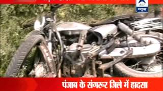 Road accident in Sangrur,Punjab