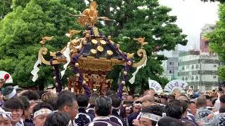 令和5年三社祭　西浅三北　町内神輿　浅草神社入り！