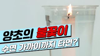 [과학실험] 물속에서 타오르는 촛불?!