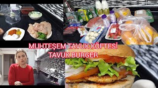 MARKET ALIŞVERİŞİ 👍@tavukburger@@alışveriş