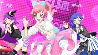 【プリチャンプレイ動画】Go! Up! スターダム!(みらい・める・りんか/キラッとコーデ)