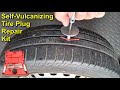 Self-Vulcanizing Tire Plug Repair Kit