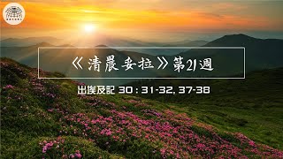 《清晨妥拉》第21週 (二) | 出埃及記 30 : 31-32, 37-38 | 國度禾場事工 一教會  Kingdom Harvest Ministries One Church