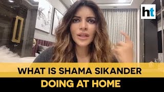 How actor Shama Sikandar is learning to cook at home amid lockdown