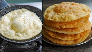 Luchi Paratha Recipe | Fluffy \u0026 Soft Luchi Recipe | Indian Deep Fried Puffy Bread | T'stove