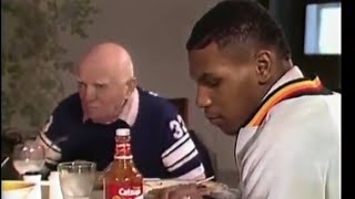 RARE video of MIKE TYSON eating with Cus D'Amato 1982