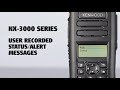 NX-3000 2-Way Radios Voice Record/Alerts | KENWOOD Comms