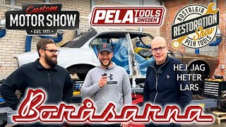 SKA VI TAKSÄNKA OLOFS HOT ROD PÅ CUSTOM MOTOR SHOW!? | RESTORATION SHOW 2025