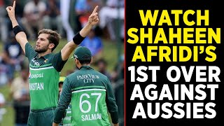 Watch Shaheen Shah Afridi's 1st Over Against The Aussies | Pakistan vs Australia | ODI | PCB | MM2A