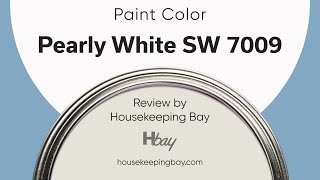 Pearly White SW 7009 White Paint Coordinating Colors, Trim, Colors That Go With & Undertones