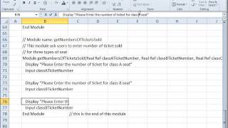 Introduction to module feature of pseudo code and procedure symbol of Raptor