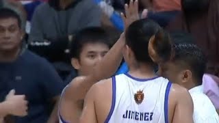 Kyt Jimenez and Adrian Celada scuffle | Sarangani vs Quezon