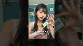 Make ALTOIDS WALLET with me💚 “미국 GenZ 유행템” 핀터레스트 감성 민트틴케이스 꾸미기💚 #altoidswallet #pinterestaesthetic