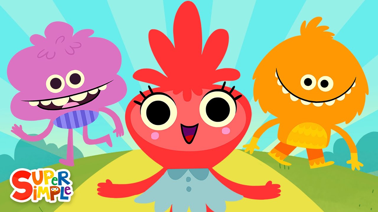 Let S Go For A Walk Outside Kids Song Super Simple Songs Youtube