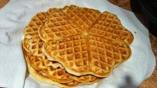 Easy Waffles and Eggs