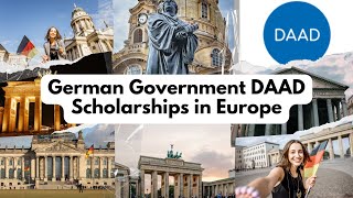 German Government DAAD Scholarships in Germany | Fully Funded Scholarship #europe #scholarship