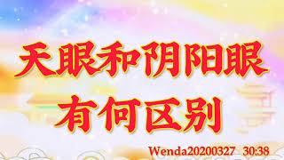 卢台长开示：天眼和阴阳眼有何区别Wenda20200327   30:38