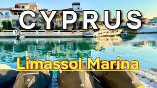 Limassol Old Port and Marina, Cyprus |4K|