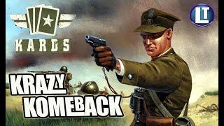 KARDS / KRAZY KOMEBACK / A Fun Little Playthrough / Beginner STRATEGY IDEAS