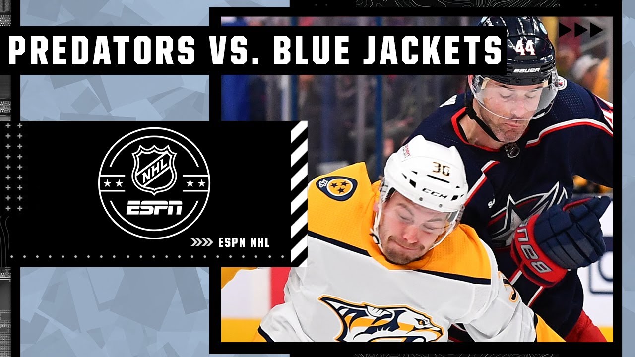 Nashville Predators Vs. Columbus Blue Jackets | Full Game Highlights ...